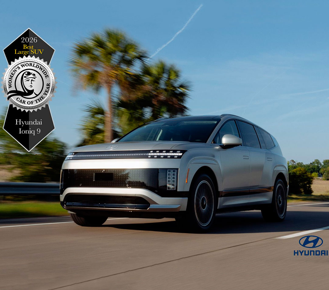 Hyundai IONIQ 9 визнано найкращим великим SUV у світі премією Women’s Worldwide Car of the Year 2026