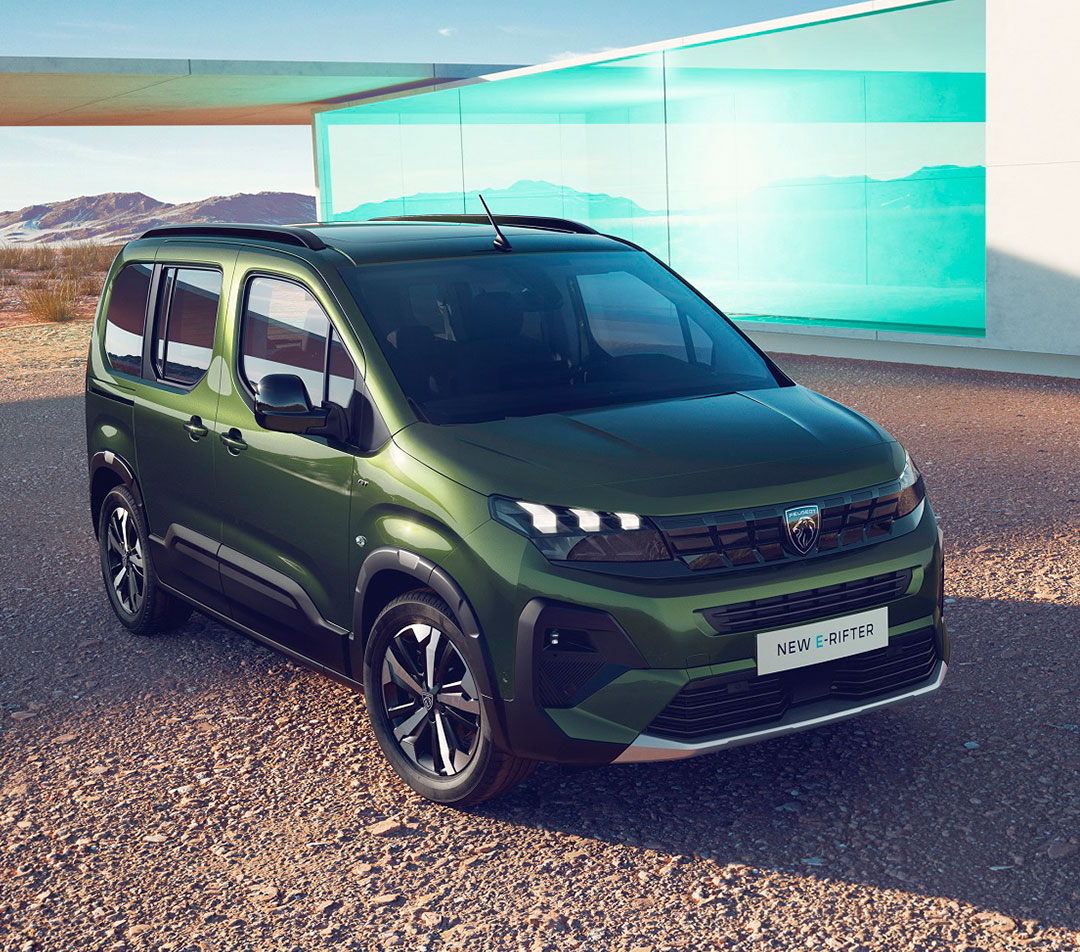 PEUGEOT представляє Новий E-RIFTER: багатофункціональний електромобіль для відпочинку та роботи