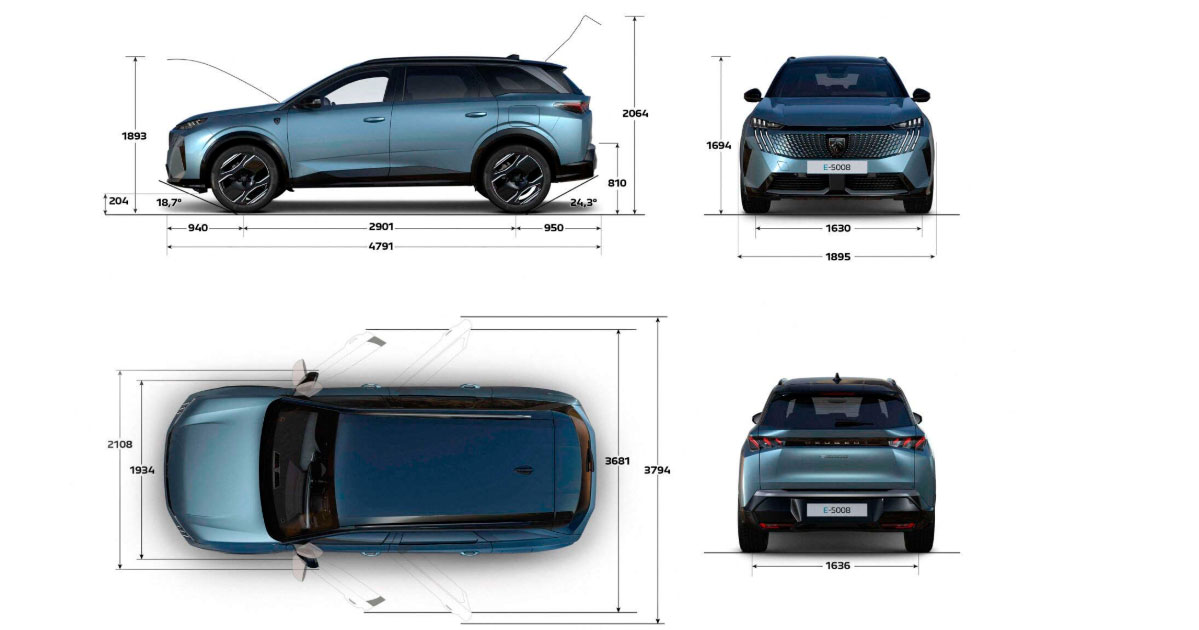 PEUGEOT Новий 5008