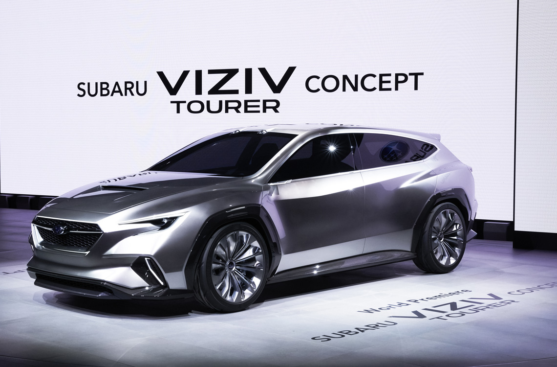 НА 88-В женевском международном автосалоне был представлен концепт SUBARU VIZIV TOUR
